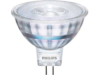 Ampoule LED GU5.3 MR16 4.4W =35W 2700K warm WW 345m 36st Philips