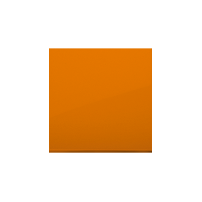 Simon 54 Premium Orange Touche simple pour interrupteurs/boutons, DKW1/32